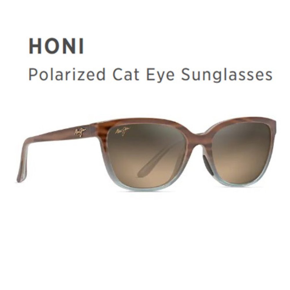 Womans HONI  Polarized Cat Eye Sunglasses - like new